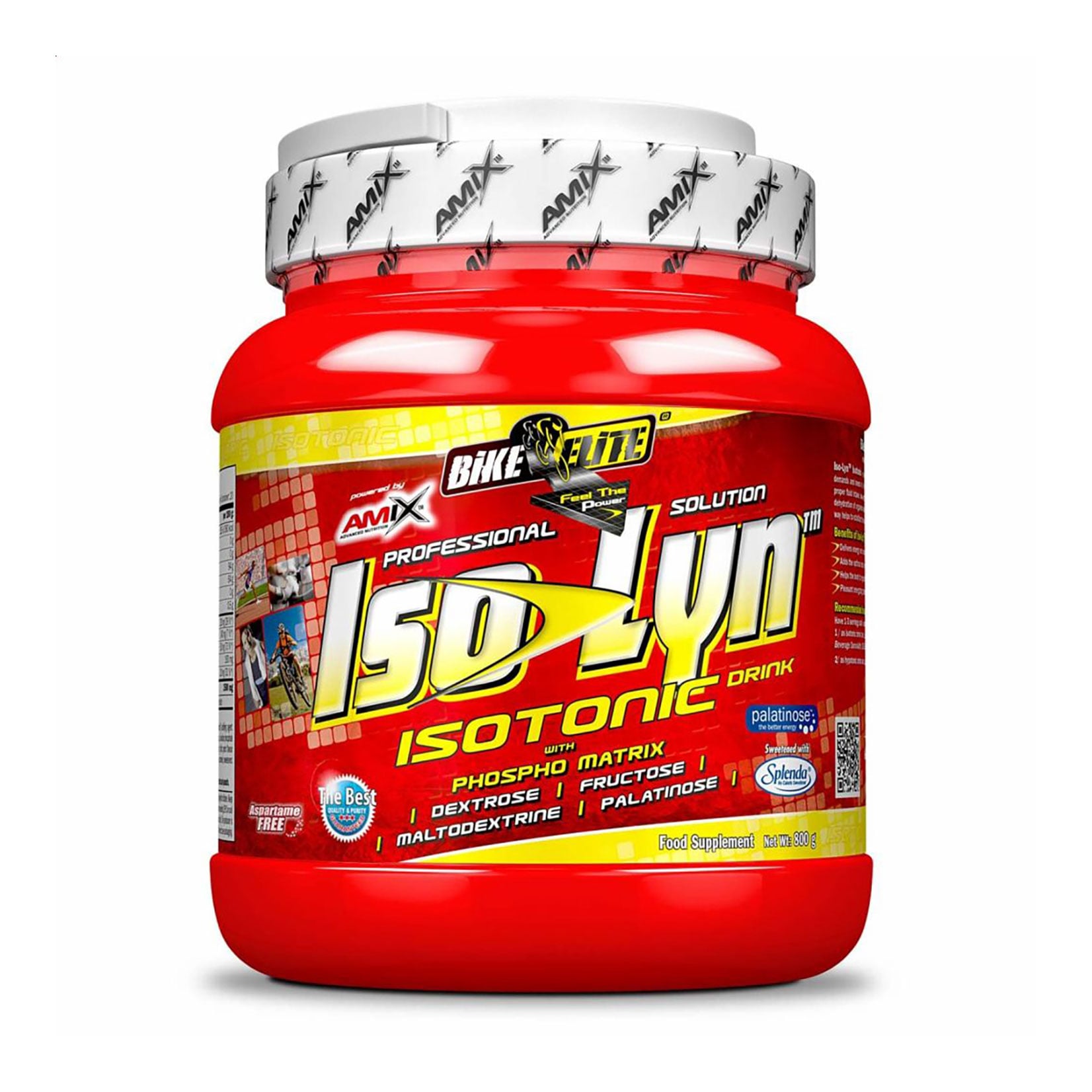 Ізотонік Amix Nutrition IsoLyn Isotonic Drink Апельсин, в порошку, 800 г